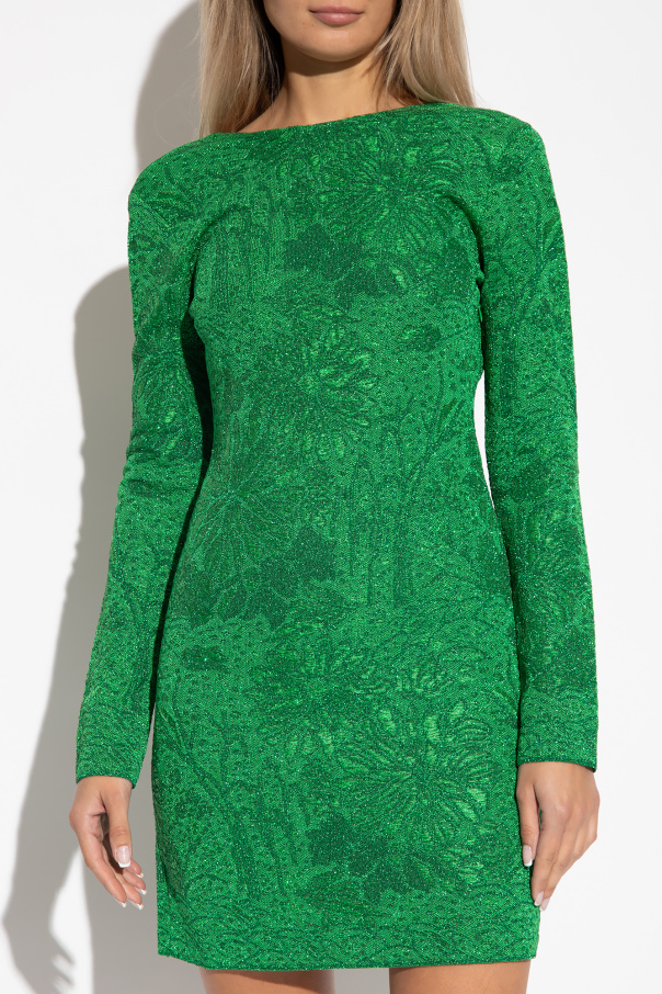 Givenchy 4G Jacquard Swim Short Green Dress with lurex threads feminino givenchy SchaferandweinerShops Canada